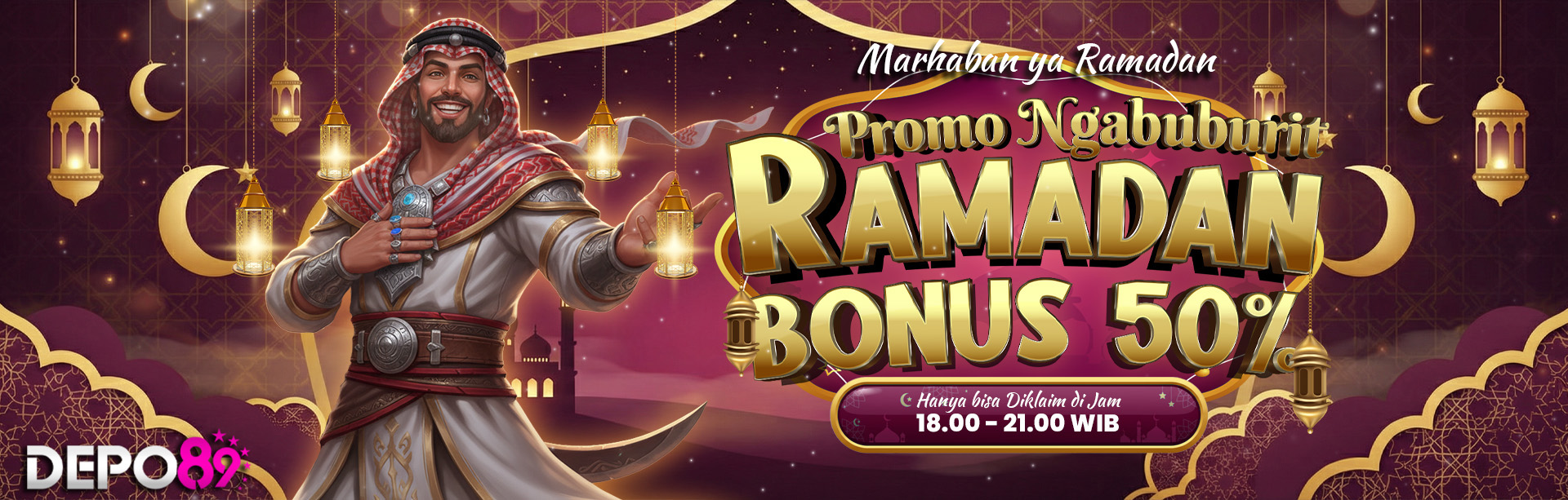 BONUS NGABUBURIT 50%