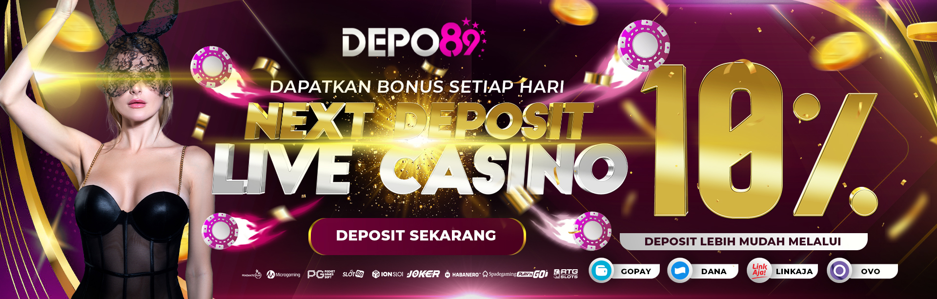 BONUS NEXT DEPOSIT HARIAN 10% LIVECASINO