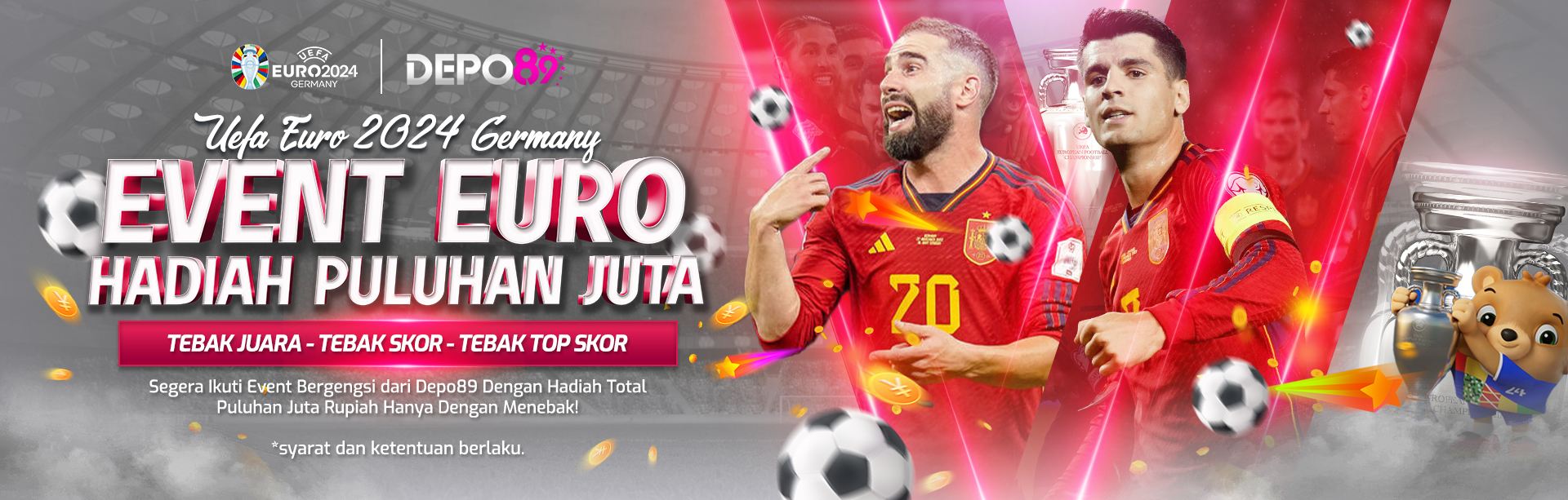EVENT TEBAK JUARA EURO 2024 DEPO89