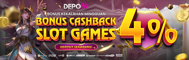 BONUS CASHBACK SLOT 4% (MINGGUAN)