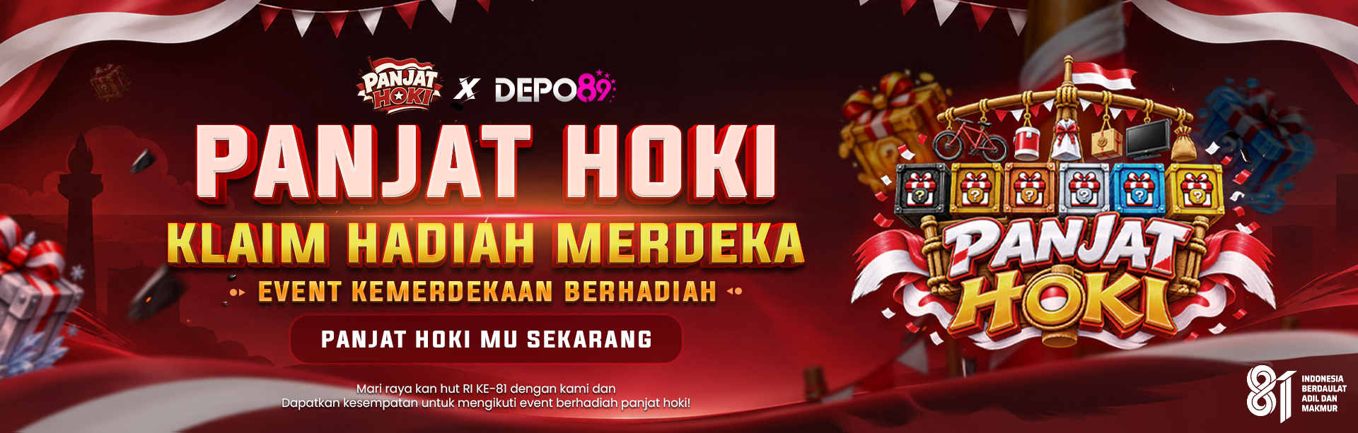 PANJAT HOKI KEMERDEKAAN X DEPO89
