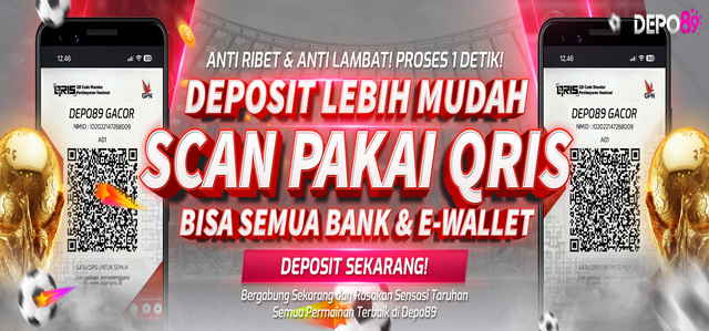 DEPOSIT VIA QRIS & E-MONEY