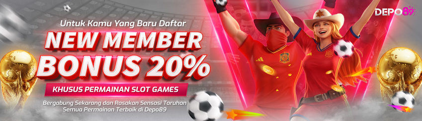 WELCOME BONUS 20% SLOT GAMES