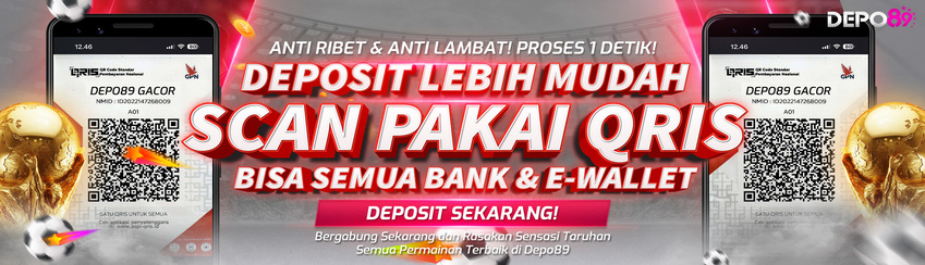 DEPOSIT VIA QRIS & E-MONEY